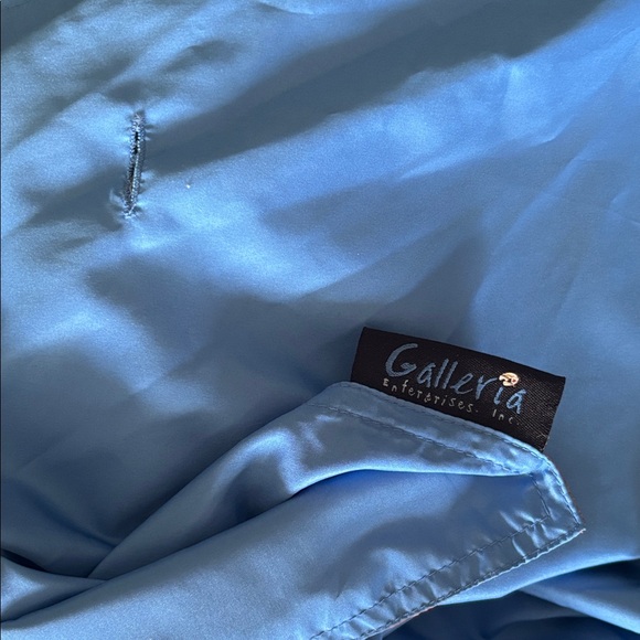 Van Gogh Iris garden reversible rain poncho hooded - Picture 2 of 6